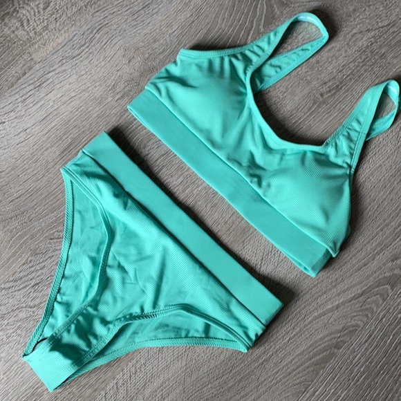 SHEIN MINT GREEN BIKINI - Picture 3 of 4